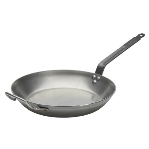 Serpenyő, szénacél, 40 cm, "CARBONE PLUS" - de Buyer