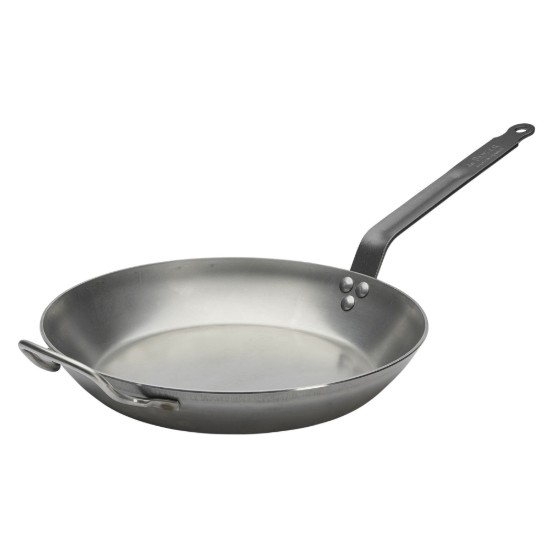 Serpenyő, szénacél, 40 cm, "CARBONE PLUS" - de Buyer