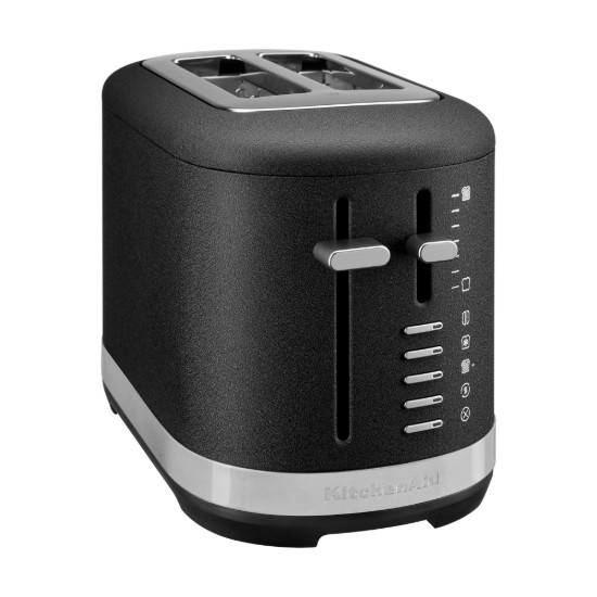 2 nyílásos kenyérpirító, 980 W, fekete öntöttvas - KitchenAid