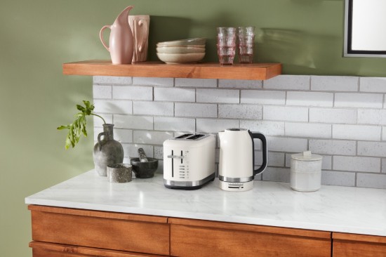 2 nyílásos kenyérpirító, 980 W, porcelánfehér - KitchenAid