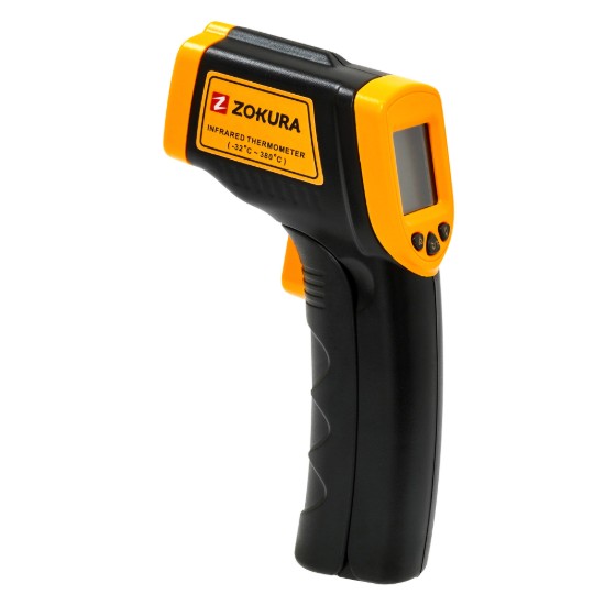 Érintkezésmentes infravörös hőmérő - Zokura