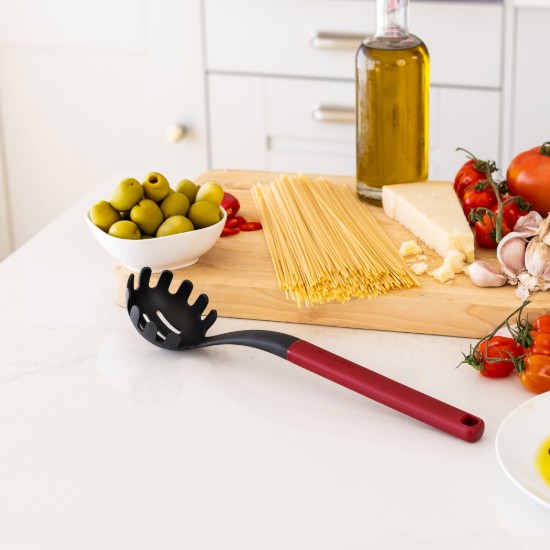 Spagetti tálaló kakanál, műanyag, 34 cm, "Classic", Empire Red - KitchenAid