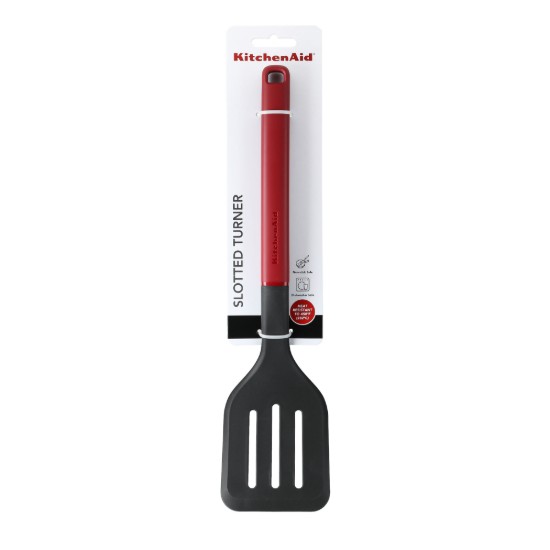 Spatula nyílásokkal, műanyag, 34 cm, "Classic", Empire Red - KitchenAid