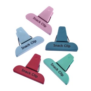 5 színes csipsz táskokhoz, műanyaghoz, "Fresh" - Westmark