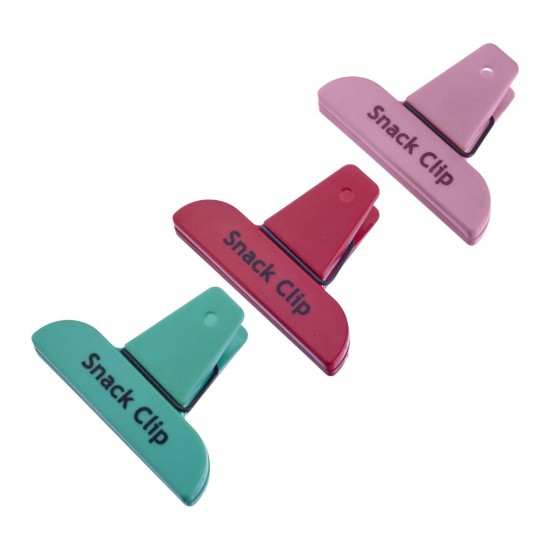 5 színes csipsz táskokhoz, műanyaghoz, "Fresh" - Westmark