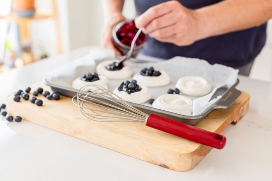 Rozsdamentes acél habverő, 27 cm, "Classic", Empire Red - KitchenAid