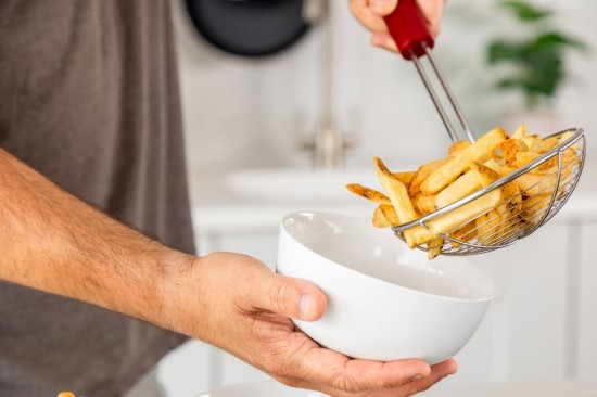 Drótszűrő, rozsdamentes acél, 35,5 cm, "Classic", Empire Red - KitchenAid
