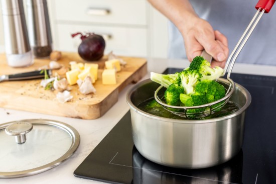 Drótszűrő, rozsdamentes acél, 35,5 cm, "Classic", Empire Red - KitchenAid