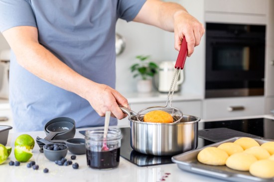 Drótszűrő, rozsdamentes acél, 35,5 cm, "Classic", Empire Red - KitchenAid