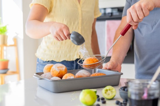 Drótszűrő, rozsdamentes acél, 35,5 cm, "Classic", Empire Red - KitchenAid