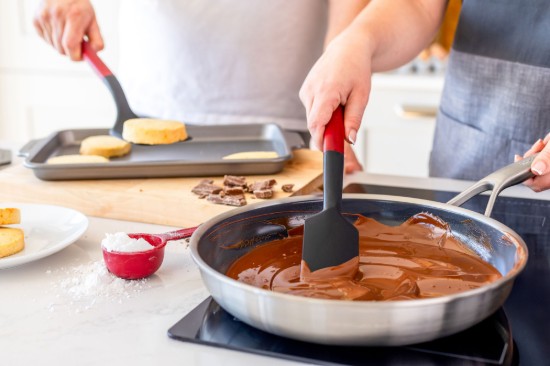 Rugalmas spatula, szilikon, 30 cm, "Classic", Empire Red - KitchenAid