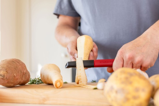Rozsdamentes acél hámozó, 20 cm "Classic", Empire Red - KitchenAid