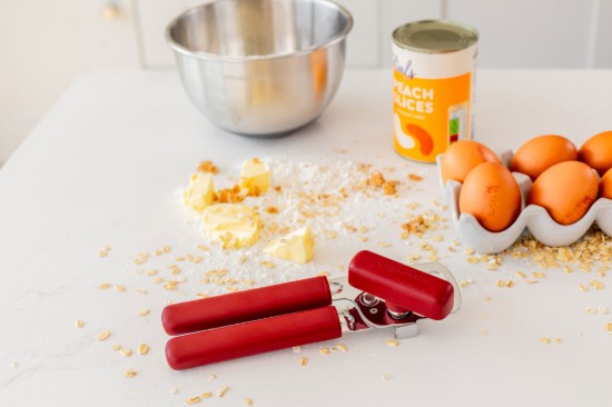 2 az 1-ben konzervnyitó, rozsdamentes acél, Empire Red - KitchenAid