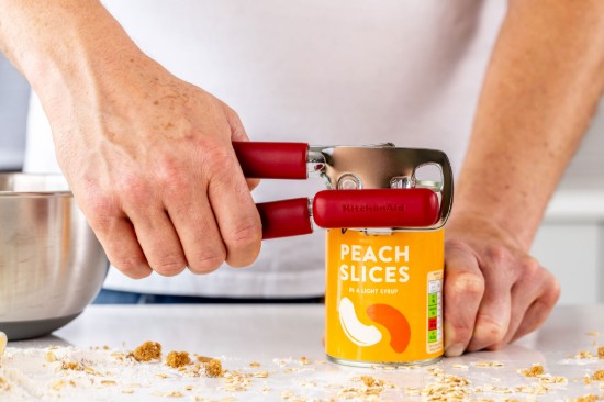 2 az 1-ben konzervnyitó, rozsdamentes acél, Empire Red - KitchenAid