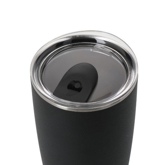 Szigetelt pohár italokhoz, rozsdamentes acél, 530 ml, Onyx - S'well