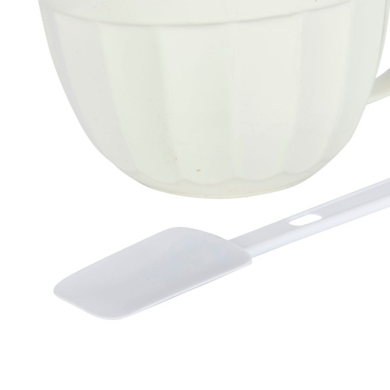 Kitchen Craft - 2 az 1-ben spatula, műanyag, 32 cm, fehér