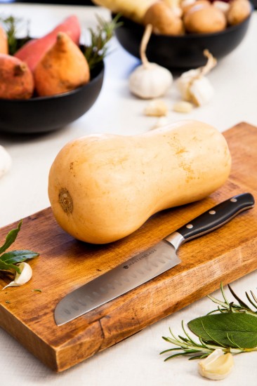 MasterClass - Santoku kés, rozsdamentes acél, 26 cm, "EdgeKeeper"