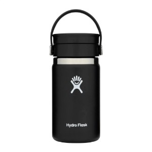 Rozsdamentes acél hőszigetelő palack, 355ml, "Wide Sip", Black - Hydro Flask