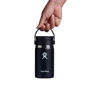 Rozsdamentes acél hőszigetelő palack, 355ml, "Wide Sip", Black - Hydro Flask