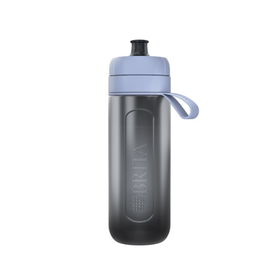 BRITA vízszűrő palack, Active 600 ml (sötétkék) + 2 MicroDisc szűrő