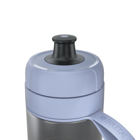 BRITA vízszűrő palack, Active 600 ml (sötétkék) + 2 MicroDisc szűrő