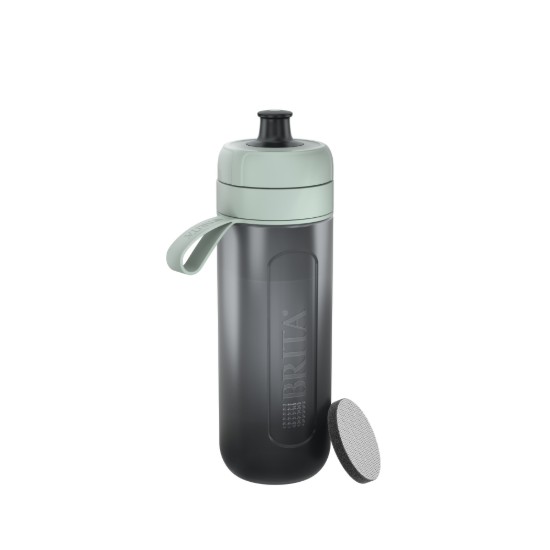 BRITA vízszűrő palack Active 600 ml (sötétzöld) + 2 MicroDisc szűrő