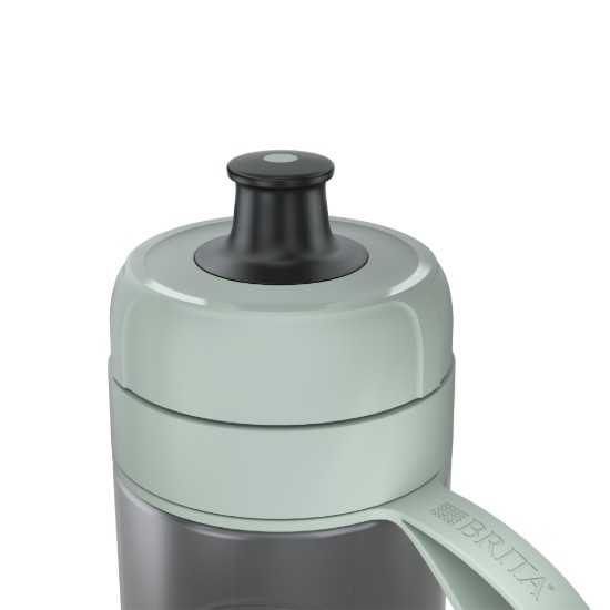 BRITA vízszűrő palack Active 600 ml (sötétzöld) + 2 MicroDisc szűrő