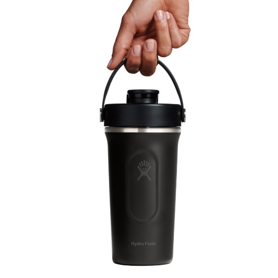 Hőszigetelő rázó, rozsdamentes acél, 710 ml, Black - Hydro Flask