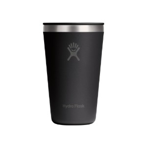 Hőszigetelő pohár, rozsdamentes acél, 470ml, "All Around", Black - Hydro Flask