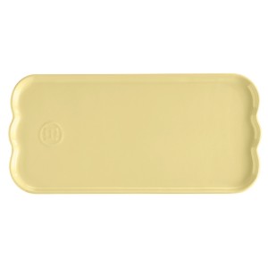 Tálaló, kerámia, 31,5 x 15 cm, Vanilla - Emile Henry