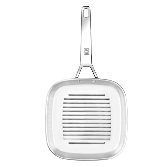 Grillserpenyő, rozsdamentes acél, 28 cm, "Signature" - BRA