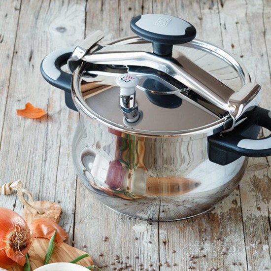 Kukta, rozsdamentes acél, 22 cm/4 liter, "New Star" - BRA