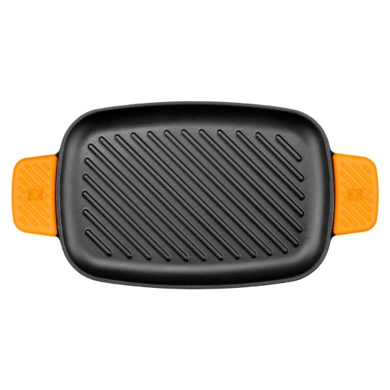 Grillsütő tálca, öntöttvas, 33 x 22 cm, "Efficient Iron" - BRA