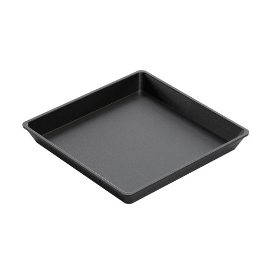 Négyzet alakú uzsonnástálca, alumínium, 26 x 26 cm, "Speed ​​​​Oven" - AMT Gastroguss