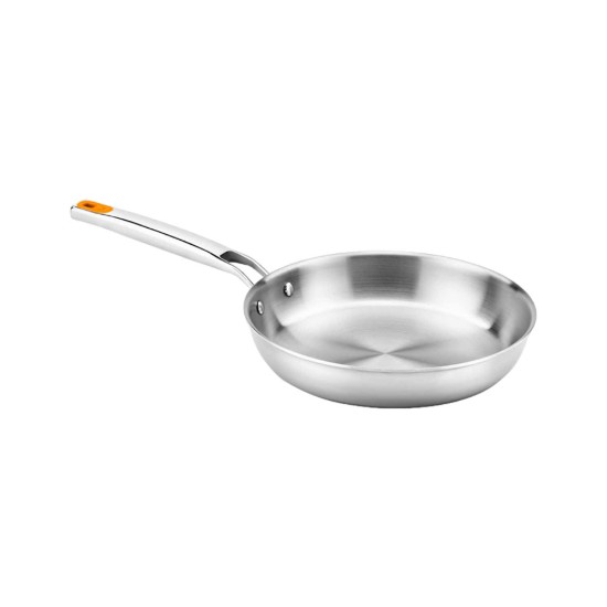 Serpenyő, rozsdamentes acél, 24 cm, "Efficient Inox" - BRA