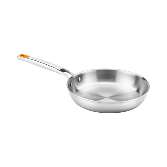 Serpenyő, rozsdamentes acél, 26 cm, "Efficient Inox" - BRA