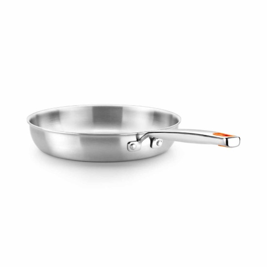 Serpenyő, rozsdamentes acél, 26 cm, "Efficient Inox" - BRA