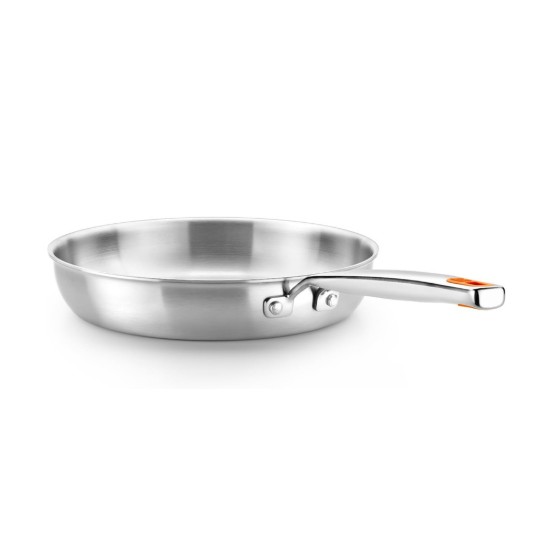Rozsdamentes acél serpenyő, 28 cm, "Efficient Inox" - BRA