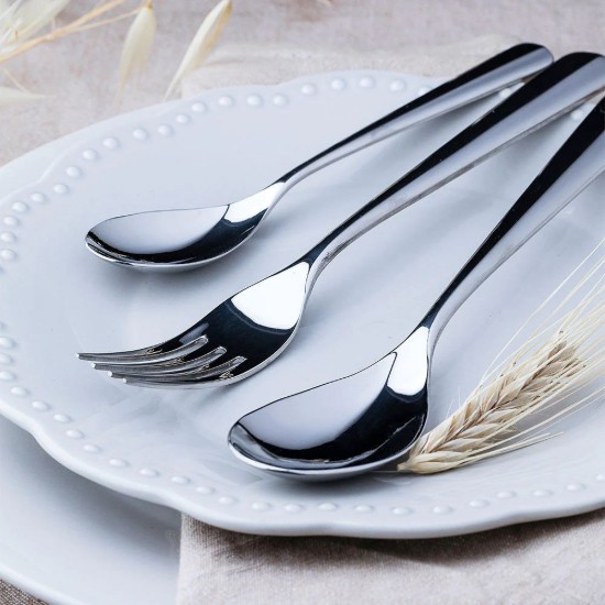 Rozsdamentes acél evőeszközkészlet, 24 darabos, "Torino" - BRA