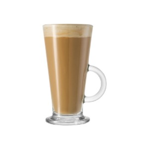 Latte csésze, üvegből, 280 ml, "Conic" - Borgonovo