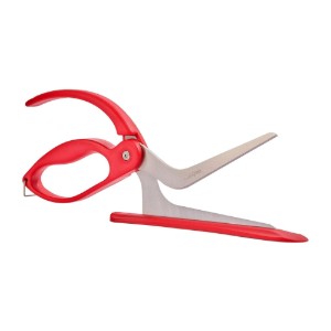 2 az 1-ben pizzavágó olló, rozsdamentes acél, "Cuisipro" - Grunwerg