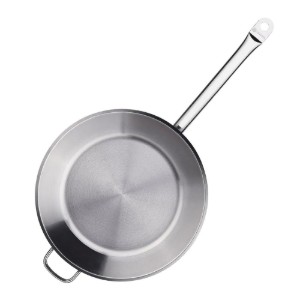 Serpenyő, rozsdamentes acél, 40 cm, "Proline" - Korkmaz