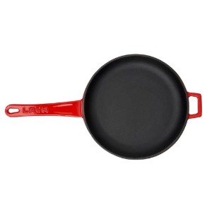 Öntöttvas serpenyő, 20 cm, Piros - LAVA