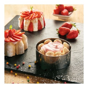 Süteménygyűrű, 10 cm, rozsdamentes acél - de Buyer