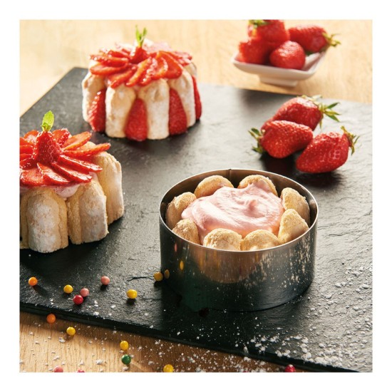 Süteménygyűrű, 10 cm, rozsdamentes acél - de Buyer