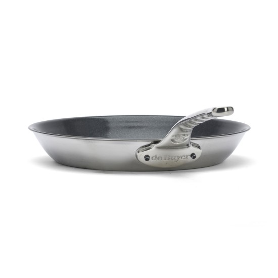 Tapadásmentes serpenyő, rozsdamentes acél, 24 cm, "Affinity" - de Buyer