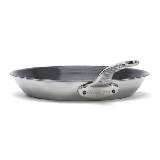Tapadásmentes serpenyő, rozsdamentes acél, 32 cm, "Affinity" - de Buyer
