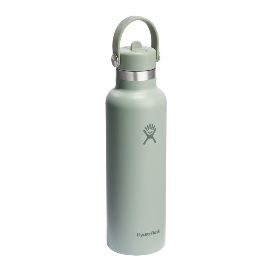 Hőszigetelő palack, rozsdamentes acél, 620ml, "Standard Straw", Agave - Hydro Flask