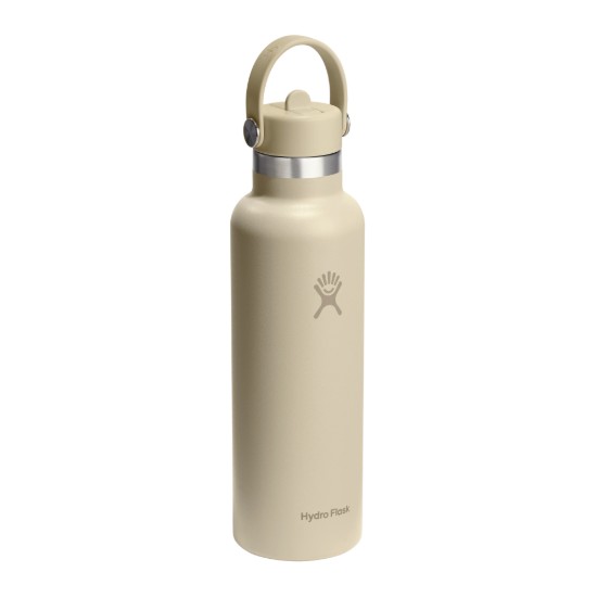 Hőszigetelő palack, rozsdamentes acél, 620ml, "Standard Straw", Oat - Hydro Flask