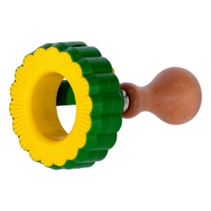 Margaréta alakú tésztabélyegző raviolihoz, POM műanyag, 90 mm - Zokura